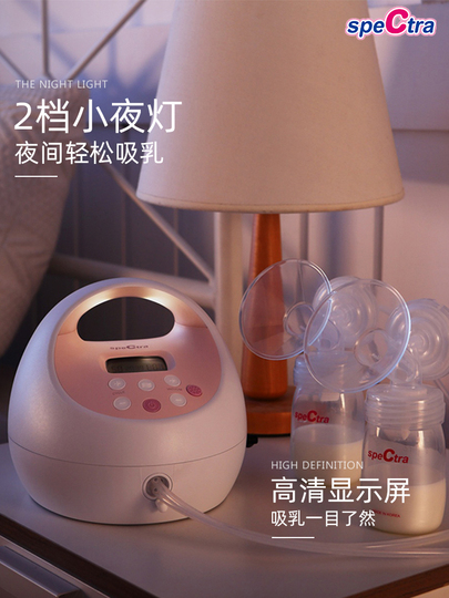 spectra 電動搾乳器 ピンク Spectra S2 電動搾乳器 - ダブル/シングル、高吸引力 - 韓国から