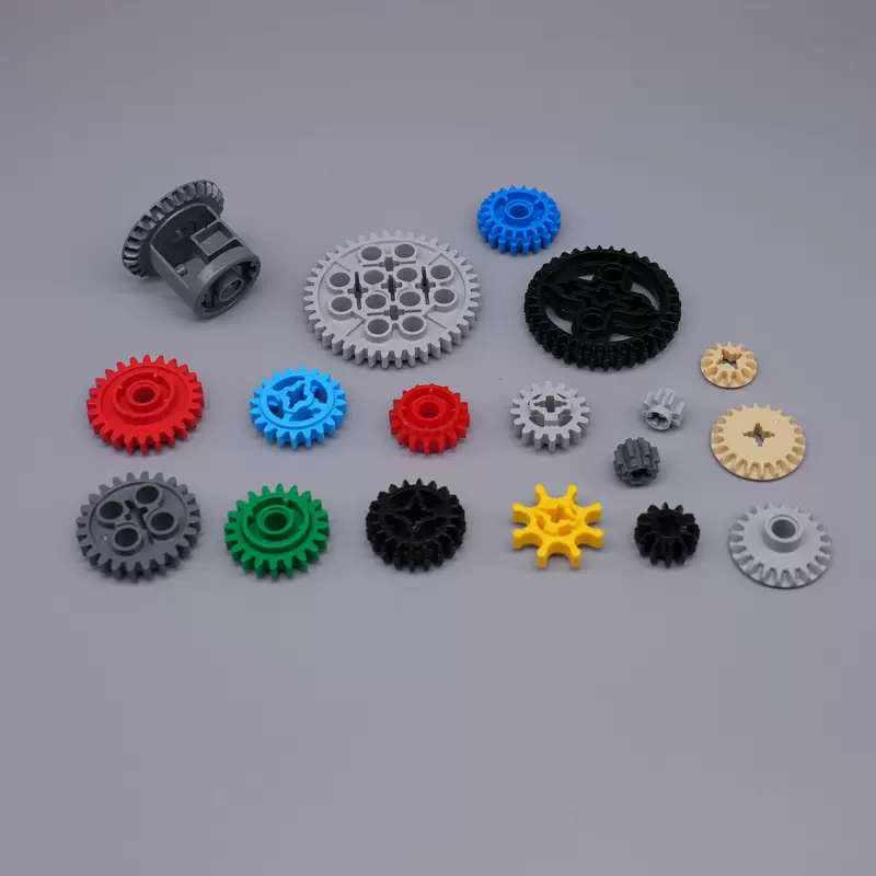 适用乐高齿轮4716国产积木6588 3647 6589 4019 3649 6542 32270