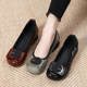 Genuine leather spring shoes, comfortable casual leather shoes, soft soles, lightweight flat soles, large size women's shoes, spring and autumn Runyue mother's shoes