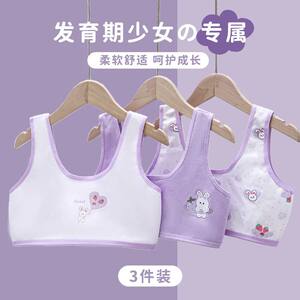 
Children's underwear 8 to 12 years old developmental period student girls vest children's underwear suspenders pure cotton tube top wear inside