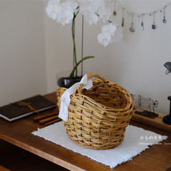 Seagull Canteen Japan Red Vine Storage Basket Picnic Basket Rustic Zakka Style Multi-Purpose