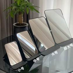 Dormitory Must-Have Makeup Mirror, Foldable, Portable, Mini, Fashionable Princess Style for Girls, ins Styles for Dressing up