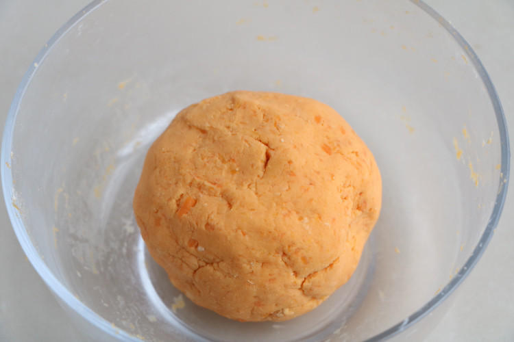 香甜软糯早餐饼，红薯豆沙饼！(图3)