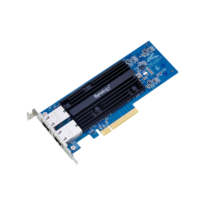 羣暉萬兆光卡雙網口E10G30-T2擴展卡萬兆光卡RJ45電口PCI-E網卡