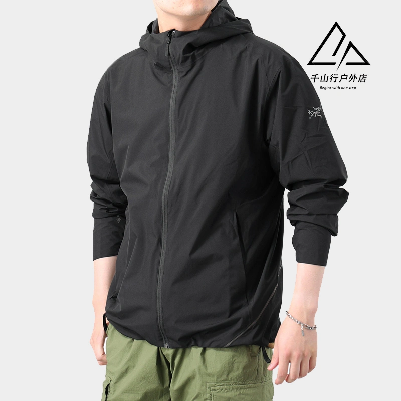 Arcteryx Solano Hoody 28585 6393始祖鸟薄防风抓绒软壳外套男-Taobao