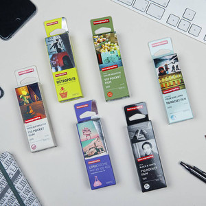 
5 rolls of free shipping Lomo 110 film, color negative film, black and white full series color92 purple tone, metropolis