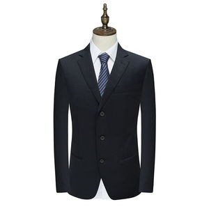 
MY335 US off-size clearance men's professional formal wear high-count wool 110S Italian fabric three-button suit