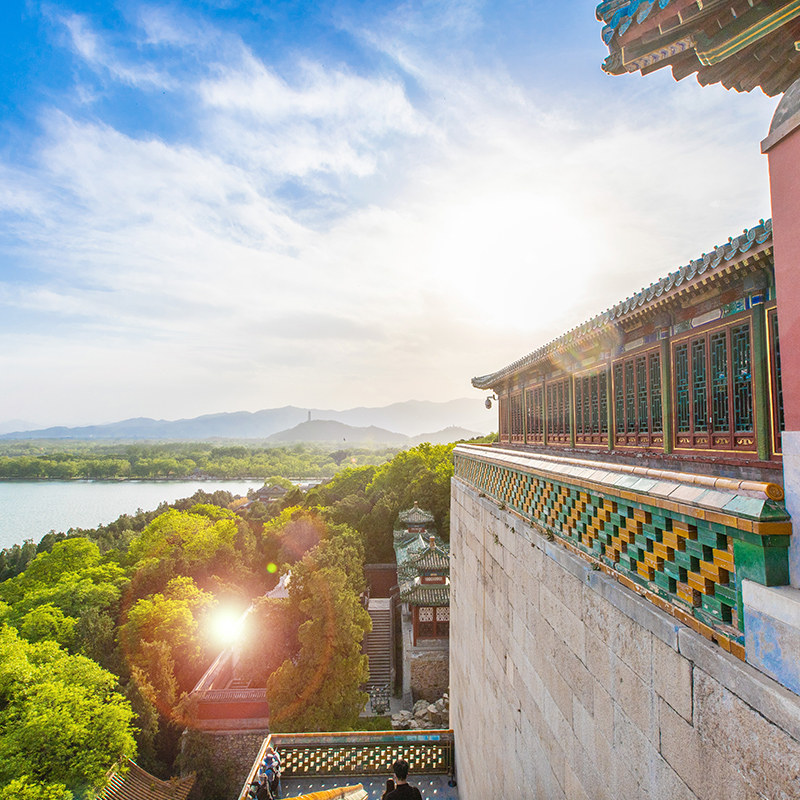 【一家一团】北京颐和园圆明园一日游含门票包车上门接送小团旅游