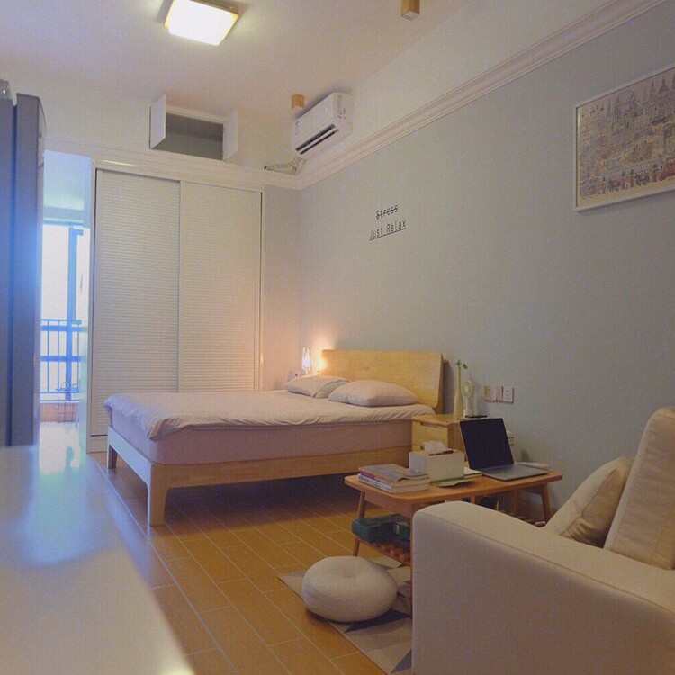 40平小户型北欧风治愈系单身公寓