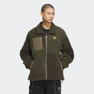 
Adidas/Adidas men's and women's clover imitation velvet sports jacket HY7286