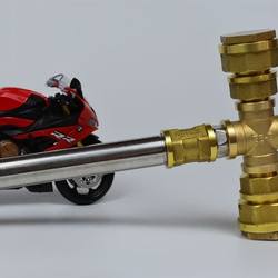 Hardware Saint Hammer Internet-Famous Handmade DIY Assembly Metal Ornament Props Same Model Big Hammer Stick Mallet Creative Thor's Hammer