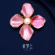 Zizi Flower brooch high -end female exquisite fashion chest flower versatile pin 2024 new tide
