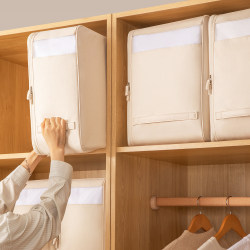 Japanese pure cotton quilt storage bag moisture-proof