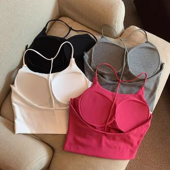 Sexy halter neck camisole women's inner wear for summer repair