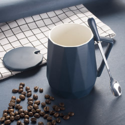 Creative Men's High-End Mug Tea Cup Men's Cup Office Home Water Cup Large Capacity Ceramic Cup