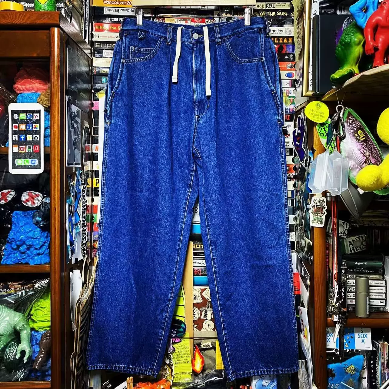 brochure 1P denim pants ブローシュア 1P デニムWAKESAPPO - デニム