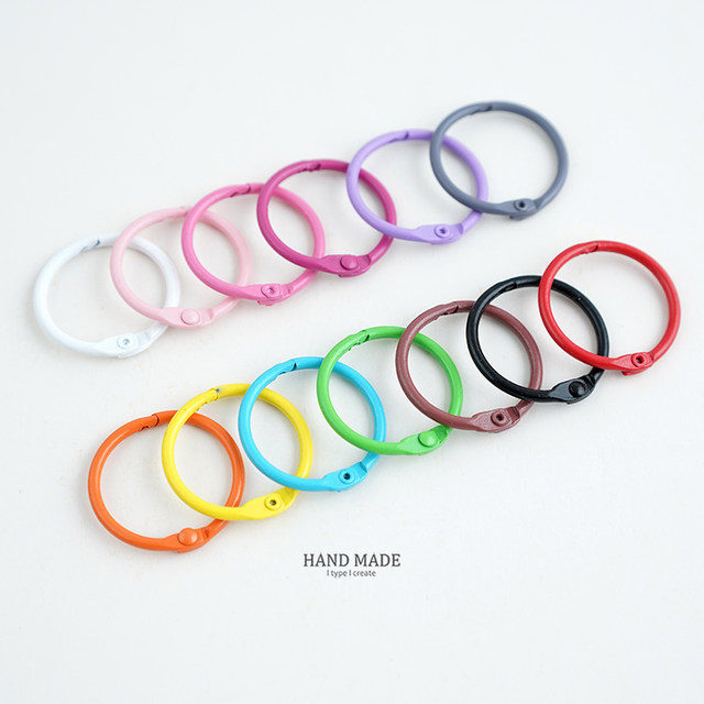 Colorful painted wire rope anti-theft mesh stainless steel keychain ...