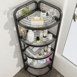 Bathroom Storage Rack, Multi-Layer Floor-Standing Toilet Organizer, Various Corner Bathroom Corner Shelves, Triangular Washbasin Rack