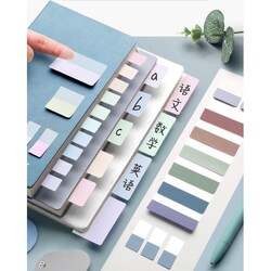Sticky Notes, Index Labels, Label Stickers for Students, Small Writable Notes for Notebooks, Classification Markers, Marking Stickers
