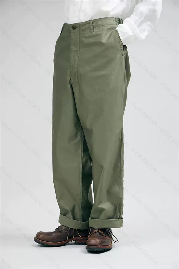 Nigel Cabourn 24SS 复古基础休闲裤NEW BASIC CHINO PANT-Taobao Singapore