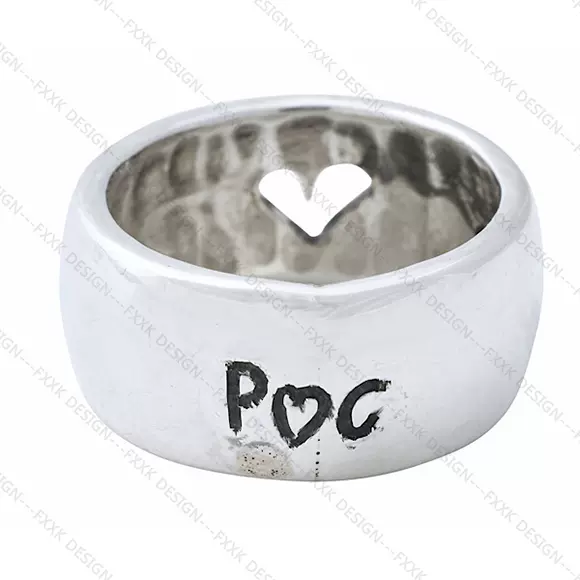 PORTER CLASSIC 23AW ANTIQUE HEART SIGNET RING SLIM 爱心戒指-Taobao