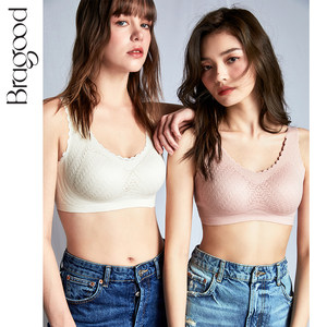 
Underwear women's bra with large breasts showing small breasts push-up A bra girly style without steel ring to close the side breasts push-up lace