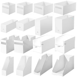 Book Stand, Reading Stand, Storage Box, White Divider, Book, A4 Paper, Document, Book Holder, Storage Rack, Office