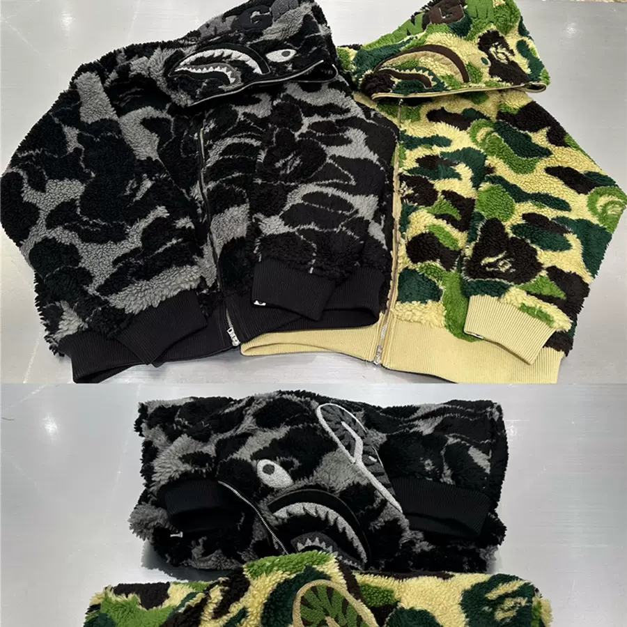 現貨BAPE X GOD SELECTION XXX 黃黑迷彩衝鋒衣夾克外套男-Taobao