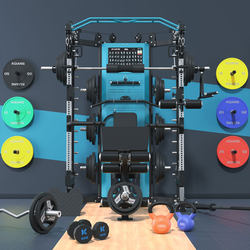 Kangqiang Bk509Pro Multifunctional Smith Machine Comprehensive Trainer Home Fitness Equipment Squat Bench Press Rack