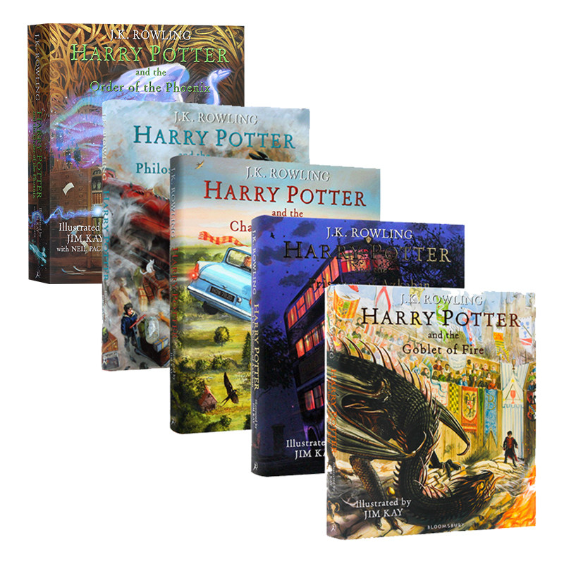 ハリー・ポッターと賢者の石 - イラスト入りハードカバー - J.K.ローリング