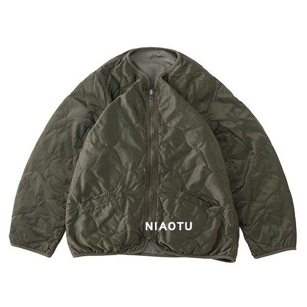 NIAOTU autumn and winter 2019AW Nakamura retro inner double-sided ...