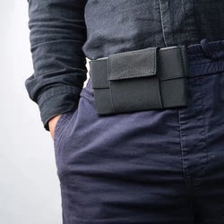 New Men's and Women's Close-Fitting Elastic Pocket Waist Bag for Outdoor Running, Ultra-Mini Invisible Belt 7.5inch Phone Holder Bag