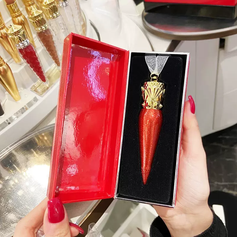 christian louboutin女王的权杖萝卜丁口红CL圣诞新版限定限量-Taobao