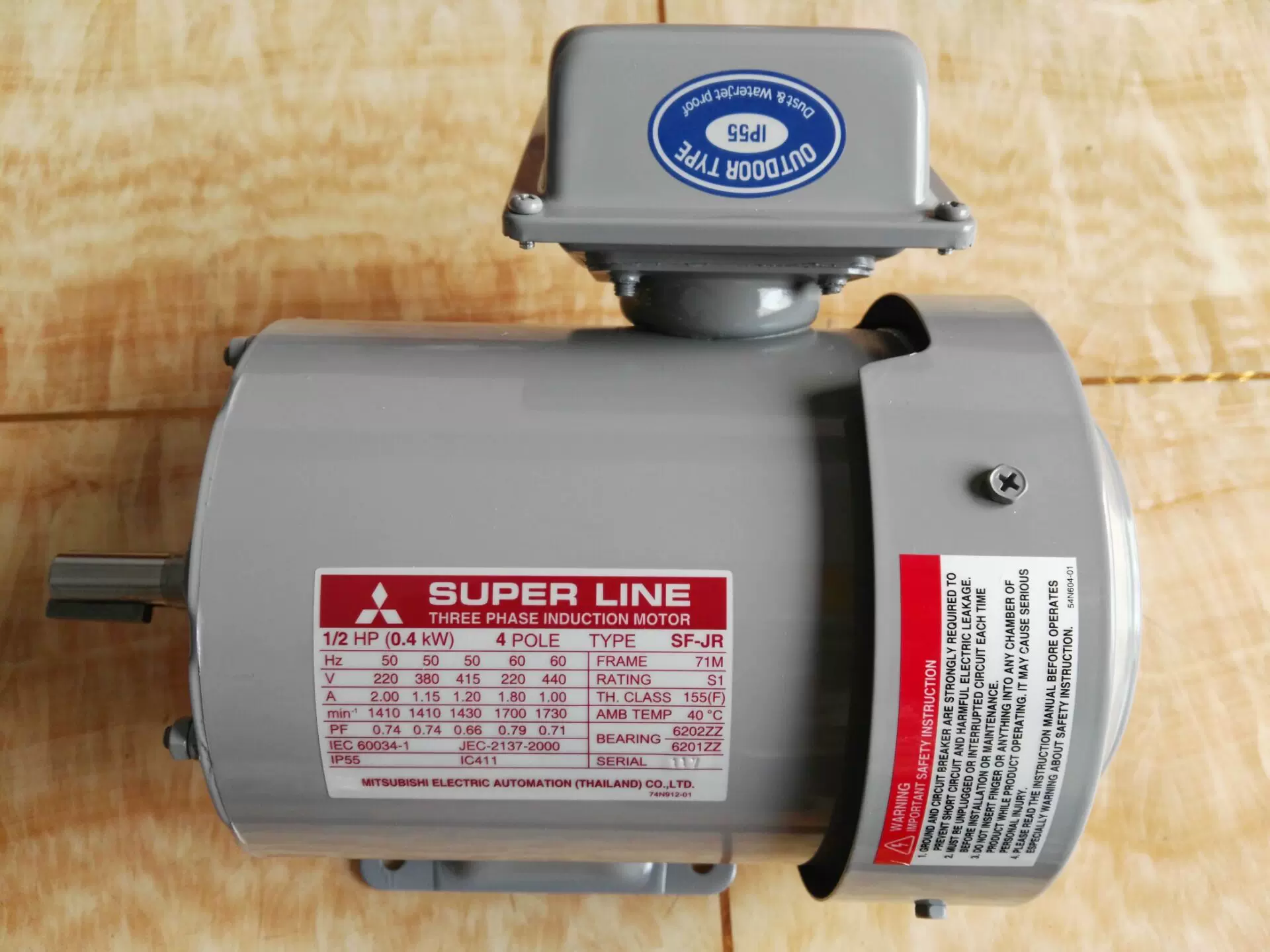 保管品 三菱電機 SF-J SUPER LINE 3.7KW 2P 60Hz モーター モートル  領収書対応(電動工具)｜売買されたオークション情報、yahooの商品情報をアーカイブ公開 - オークファン その他