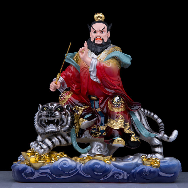 The statue of Zhang Tianshi who lives in the world is Zhang Daoling's ...