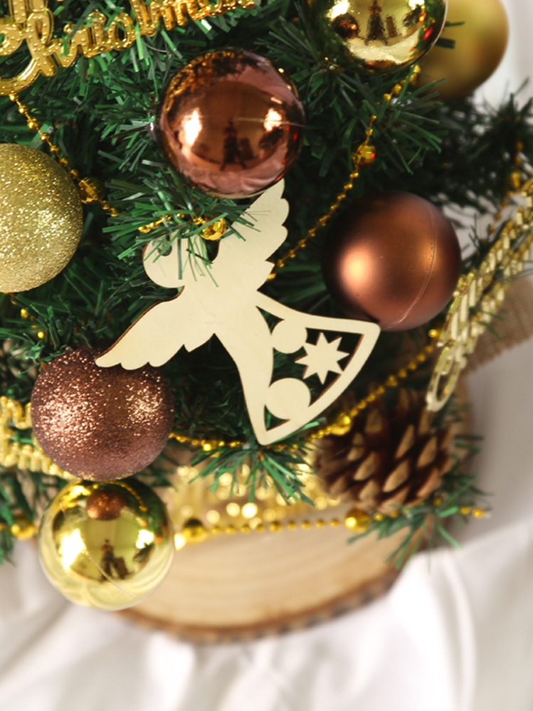 迷你圣诞树 摆件圣诞节装饰品桌面小型圣