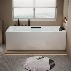 Household Bathtub Seamless One-Piece Adult Bathtub Installation-Free Independent Bathtub Hotel Guest House Manufacturer Direct Sales