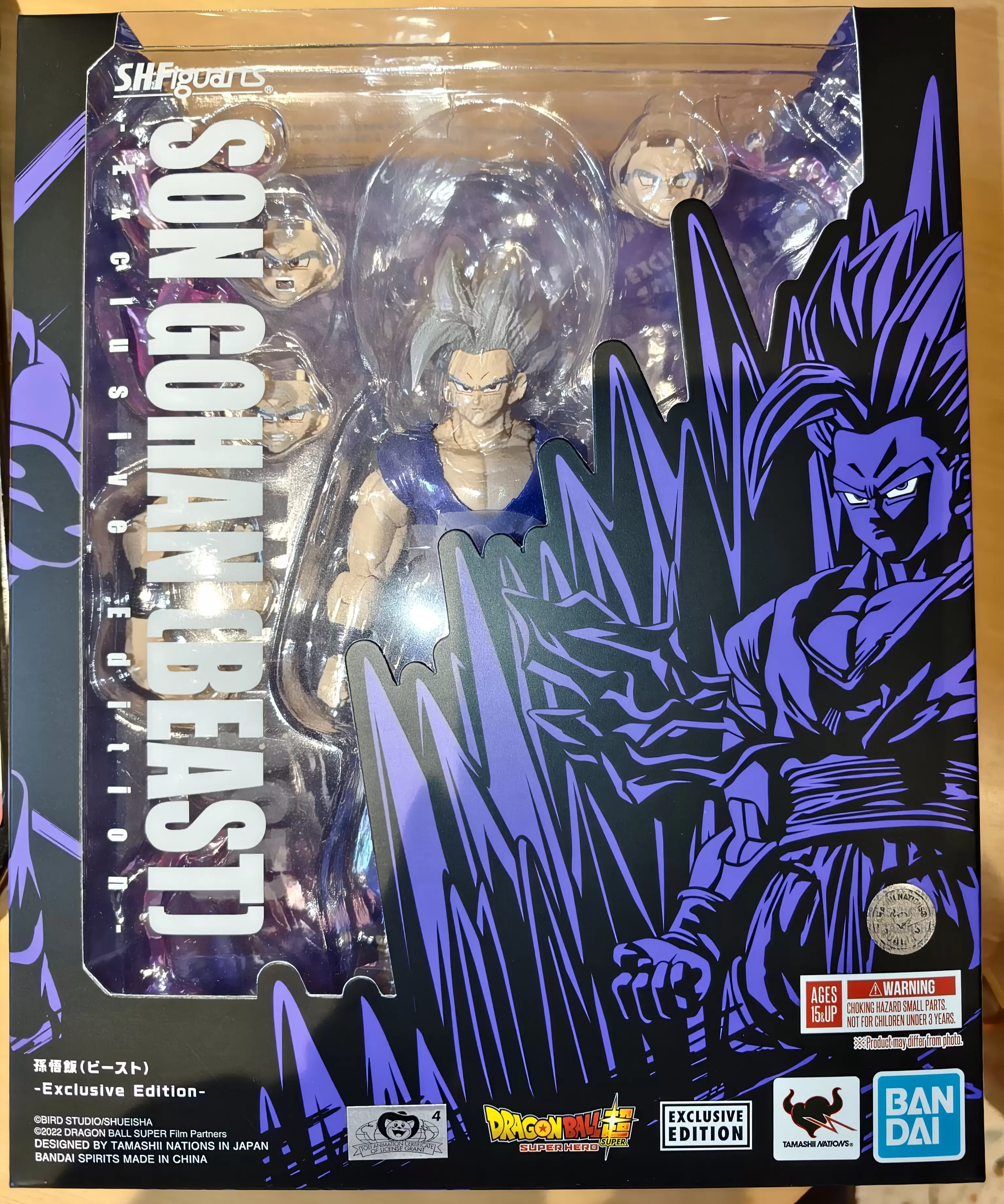 S.H.Figuarts 孫悟飯(ビースト) SDCC Chinajoy海外限定 S.H.Figuarts 孫悟飯(ビースト) SDCC Chinajoy海外限定 TAMASHII
