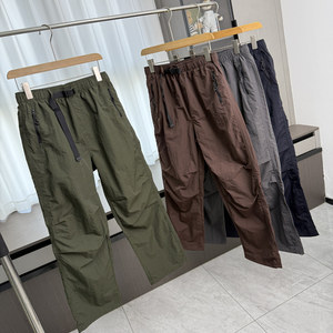 Outdoor high street style! Three-dimensional tailoring! Foreign trade men's autumn lightweight, comfortable, quick-drying paratrooper pants and casual trousers