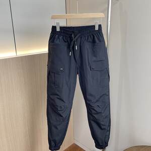 A winter! The same style for men and women! Foreign trade men's winter outdoor windproof waterproof workwear warm down pants