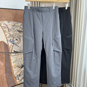 
A pair for winter! Warm duck down filling! Foreign trade men's winter light and comfortable windproof workwear down pants trendy