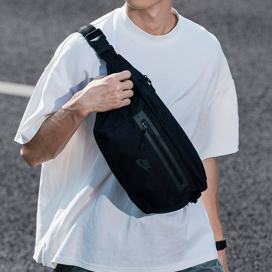 
Large capacity shoulder bag Nike genuine crossbody bag men and women's waist bag cycling chest bag new running sports bag