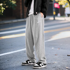 
Nike Nike pants genuine pure cotton straight pants thin running trousers spring new men's pants sports pants sweatpants
