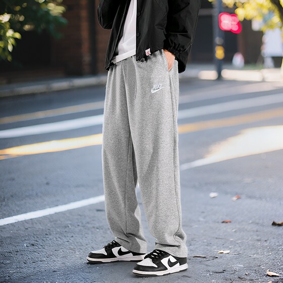 
Nike Nike pants genuine pure cotton straight pants thin running trousers spring new men's pants sports pants sweatpants