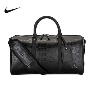 
Nike Jordan gym bag logo printed leather large capacity handbag crossbody shoulder bag travel bag
