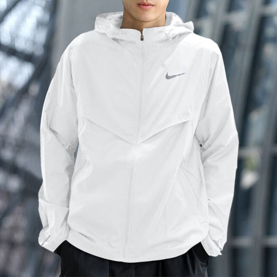 
Nike Nike summer white sun protection clothes men's thin windproof sports jacket running training top FB7541
