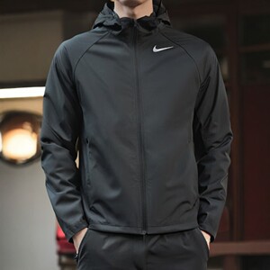 
Spring new coat Nike Nike genuine hooded top thin breathable sportswear men's woven training jacket