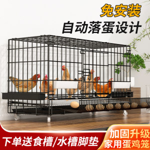 
Chicken cage household large indoor bold breeding cage chicken coop chicken cage duck cage folding automatic laying hen cage clearance