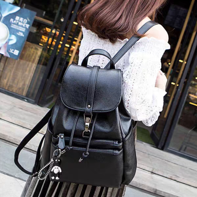 Backpack women's 2024 new fashion bag for work, commuting and travel large capacity genuine ...