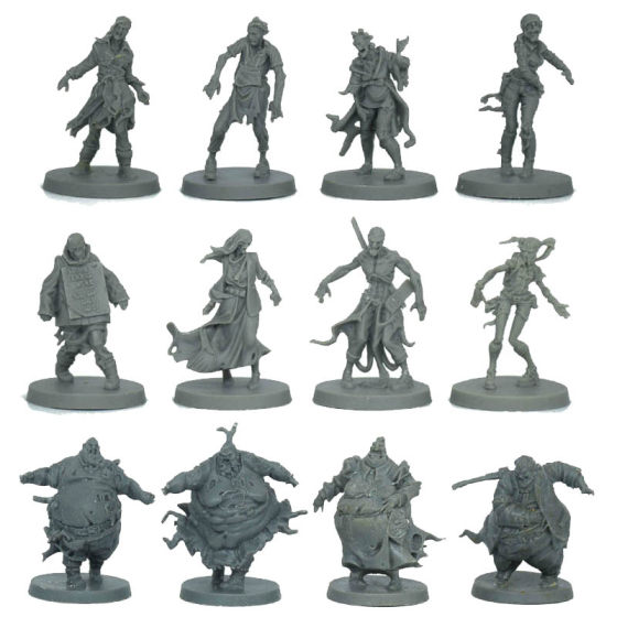 Crayon board game model new monster zombie zombie zombie 030 fat man new endless kill 2 version 2 version second version
